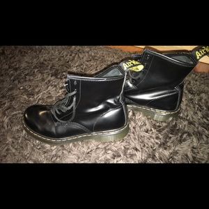 Dr. Martins 1460 Smooth Black. Worn Once.